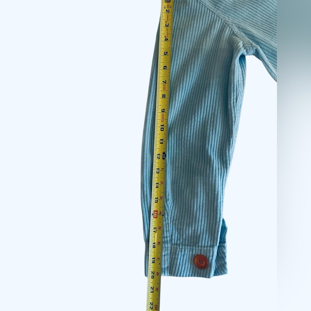 Big Bud Press Corduroy Sailor Jacket Baby Blue XS - Picture 8 of 9